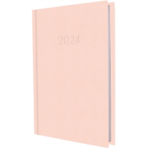Щоденник датований 2024, CONFETTI, рожевий, А5