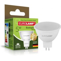 Лампа ЕКО EUROLAMP LED серія  SMD MR16 5W GU5.3 3000K