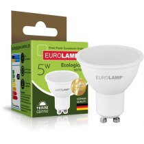 Лампа ЕКО EUROLAMP LED серія  SMD MR16 5W GU10 3000K (200)