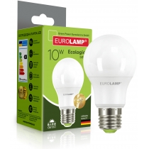 Лампа ЕКО EUROLAMP LED серія  А60 10W E27 4000K