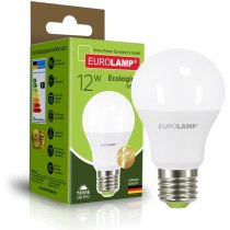 Лампа ЕКО EUROLAMP LED серія  А60 12W E27 3000K