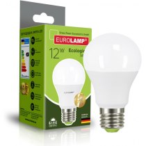 Лампа ЕКО EUROLAMP LED серія  А60 12W E27 4000K