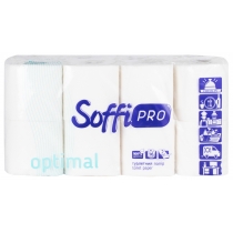Папір туалетний 2 шари SoffiPRO Optimal 16 рулонів