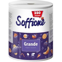 Рушник паперовий 2 шари Soffione Grande 350 відривів