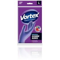 Перчатки хозяйственные (с провитамином В5 и запахом лесных ягод) L Vortex