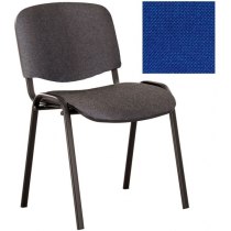 Кресло ISO-17 black, Ткань CAGLIARI, синий C-6