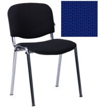 Кресло ISO-17 chrome, Ткань LUSSO, синий LS-2