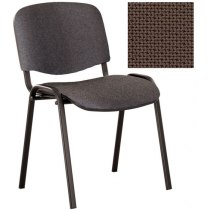 Кресло ISO-17 black, Ткань LUSSO, коричневый LS-74