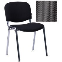 Кресло ISO-17 chrome, Ткань LUSSO, серый LS-11