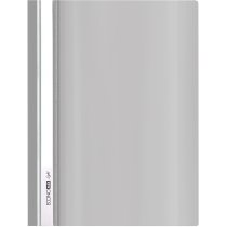 Папка-скоросшиватель А4 Economix Light без перфорации, серая