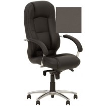 Кресло MODUS STEEL CHROME P ECO-70, Экокожа ECO, серый, Хром база