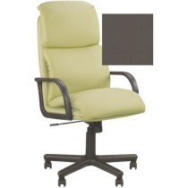 Крісло NADIR ECO-70, Екокожа ECO, сірий, Пласт База, Пласт. Подлокот