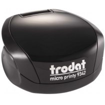 Оснастка карманная для печати Trodat Micro Printy 9342 черная, пластик d 42 мм