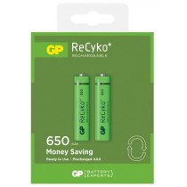 Акумулятор GP Recyko AAA 650 mAh, 2 шт у пачці