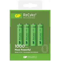 Акумулятор GP Recyko AAA 1000 mAh, 4 шт у пачці