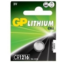 Батарейка GP Lithium дискова CR1216, відривний блістер