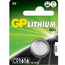 Батарейка GP Lithium дискова CR1616, відривний блістер