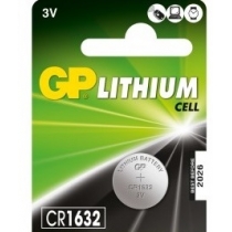 Батарейка GP Lithium дискова CR1632, відривний блістер