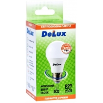 Лампа світлодіодна DELUX BL 60 7Вт 6500K 220В E27 холодний білий