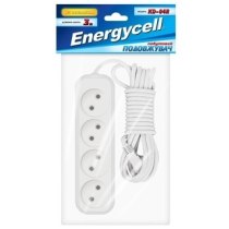 Удлинитель Energycell  KD-4 розетки 3м
