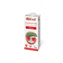 Органічне рослинне молоко Ecomil з мигдалю без цукру, 0,2л