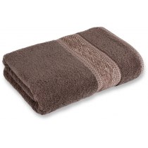 Рушник махровий FLUFFY коричневий 100% бав 70х130см 550г / м2 16/1