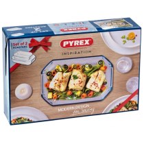 Форма с/к PYREX Inspiration наб.2шт форм ск.прям(33х22,20х30)кольор.уп