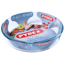 Форма с/к PYREX B&E форма скл.кругл д/пирога 26см (2.1л)