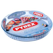 Форма с/к PYREX B&E форма скл.кругл. 25см (1,1л) рифл.край