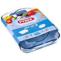 Форма с/к PYREX ESSENTIALS /НАБОР/35х23 см прямоуг./30х21 см овальн.