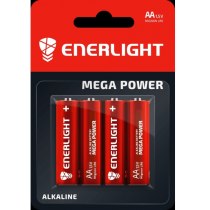 Батарейка ENERLIGHT MEGA POWER AA BLI 4