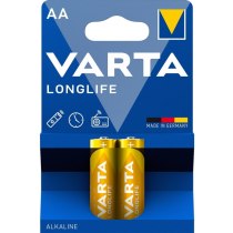 Батарейка VARTA LONGLIFE AA BLI 2