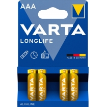 Батарейка VARTA LONGLIFE AAA BLI 4