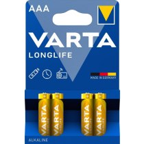 Батарейка VARTA LONGLIFE AAA BLI 4