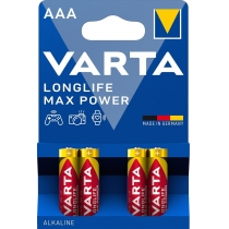 Батарейка VARTA  Longlife Max Power  AАA BLI 4