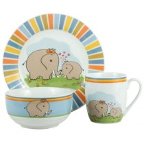 Набір посуду дит. Limited Edition ELEPHANTS 1/НАБІР/ 3 пр. короб