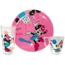 Набір посуду дит. LUMINARC DISNEY PARTY MINNIE /НАБІР/3 пр. короб