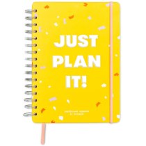 Блокнот "JUST PLAN IT!" жовтий, Orner