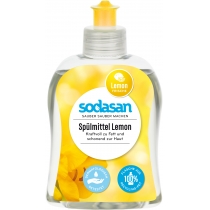 Органічний рідкий засіб-концентрат SODASAN Лимон для миття посуду, 0,3 л