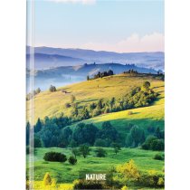 Блокнот "Nature of Ukraine: пейзаж", А4, тверда обкл., 96 арк., клітинка