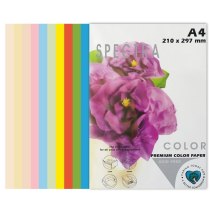 Папір кольоровий SPECTRA COLOR-Rainbow Pack А4 160 г/м2 , 10х10/100арк.  (супер мікс) IT 85 