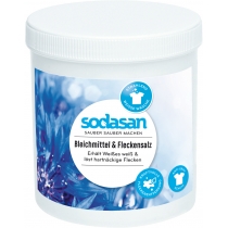 Органічний кисневий засіб SODASAN для відбілювання та видалення стійких забруднень, 0,5 кг
