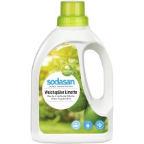 Органічний пом'якшувач/ополіскувач тканин SODASAN Fabric Softener Лайм для швидкого прасування, 0,75