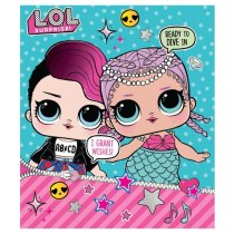 Тетрадь 24 листов, линия, мат.ВДЛ+глиттер "LOL"