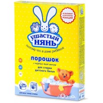 Пральний порошок Ушастий нянь для дитячої білизни з перших днів життя для всіх типів прання 400 г