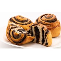 Булочка з маком, 50 гр. (3 штуки в упаковці)