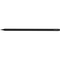 Олівець чорнографітний круглий Optima All BLACK HB корпус чорний, з гумкою