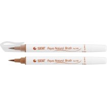 Маркер-пензлик акварельний STA 3700 AQUA NATURAL BRUSH 3700, хна