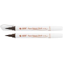 Маркер-пензлик акварельний STA 3700 AQUA NATURAL BRUSH 3700, шоколадний