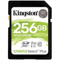 Карта памяти SD 256Gb Kingston, кл.10
